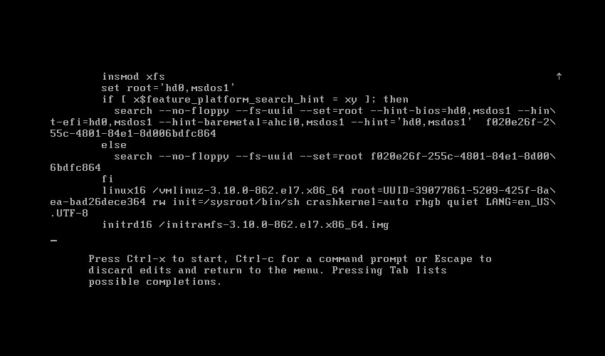 [Linux] Hướng dẫn reset password root trên CentOS 7